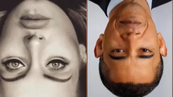Gruselig! Was fällt Ihnen an Obama und Adele auf?