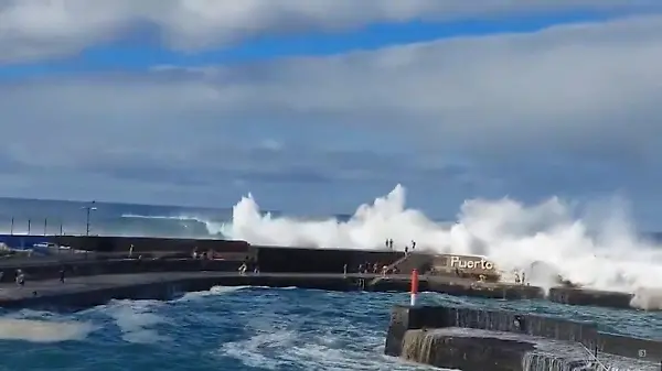 Er trotzte den Todeswellen von Teneriffa! Kellner rettet drei Urlaubern das Leben