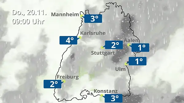 Baden-Württemberg: Wie wird das Wetter?