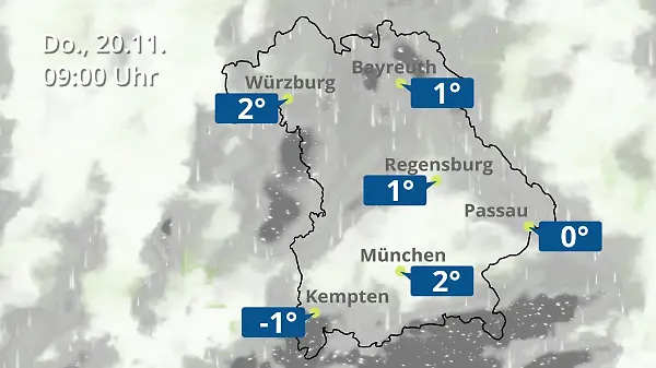 Bayern: Wie wird das Wetter?