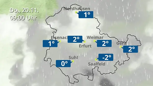 Thüringen: Wie wird das Wetter?