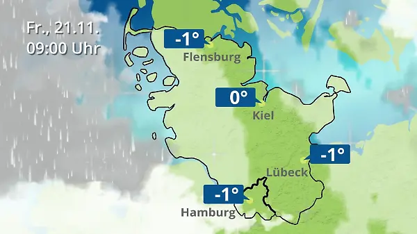 Hamburg, Schleswig-Holstein: Wie wird das Wetter?
