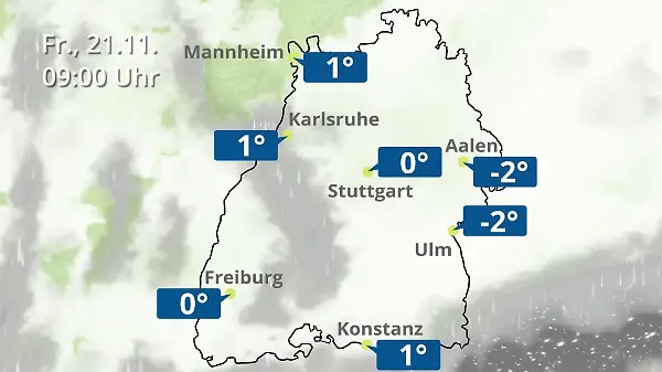 Baden-Württemberg: Wie wird das Wetter?
