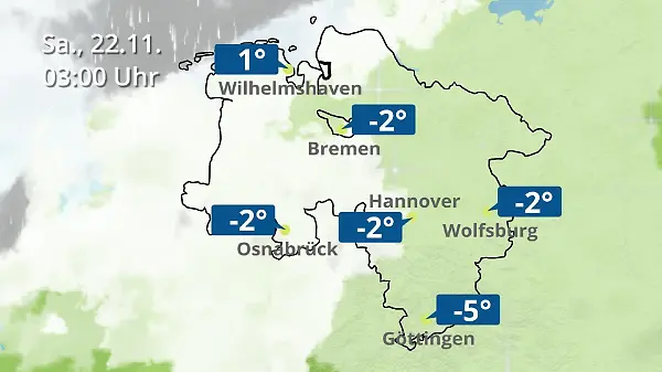 Bremen und Niedersachsen: Wie wird das Wetter?