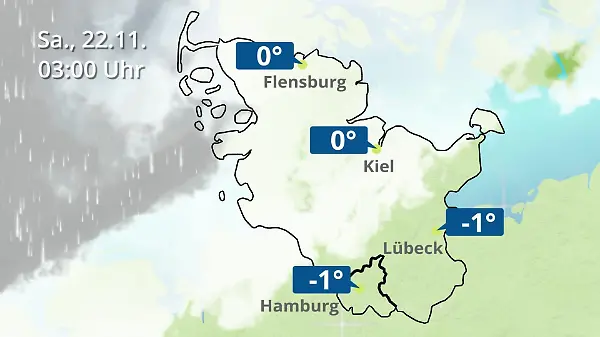 Hamburg, Schleswig-Holstein: Wie wird das Wetter?