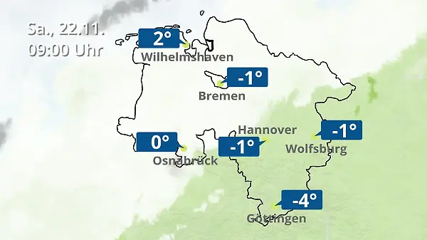 Bremen und Niedersachsen: Wie wird das Wetter?