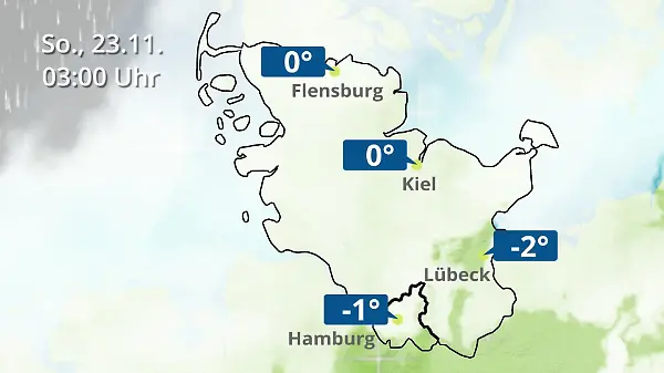 Hamburg, Schleswig-Holstein: Wie wird das Wetter?