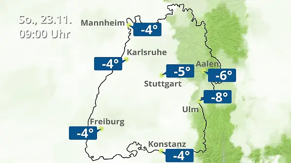 Baden-Württemberg: Wie wird das Wetter?