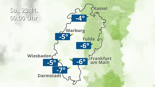 Hessen: Wie wird das Wetter?