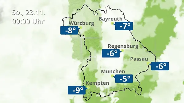 Bayern: Wie wird das Wetter?