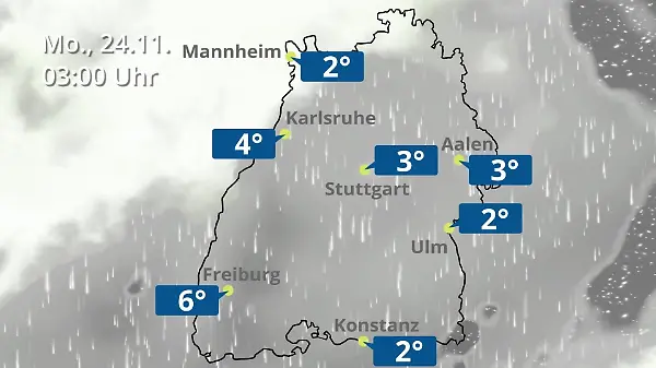 Baden-Württemberg: Wie wird das Wetter?