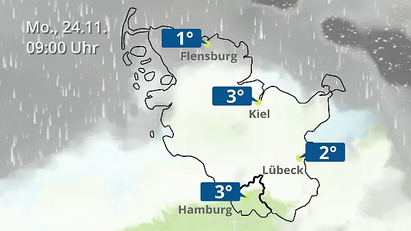 Hamburg, Schleswig-Holstein: Wie wird das Wetter?