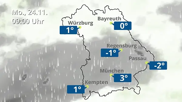 Bayern: Wie wird das Wetter?