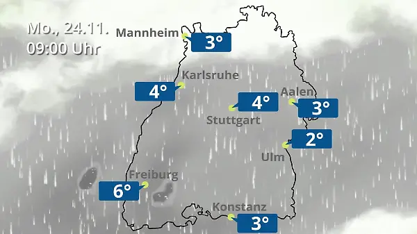 Baden-Württemberg: Wie wird das Wetter?