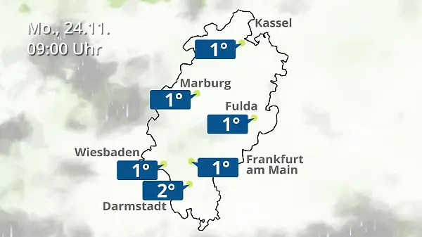 Hessen: Wie wird das Wetter?