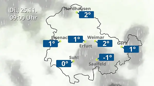 Thüringen: Wie wird das Wetter?