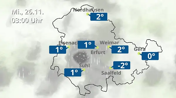 Thüringen: Wie wird das Wetter?