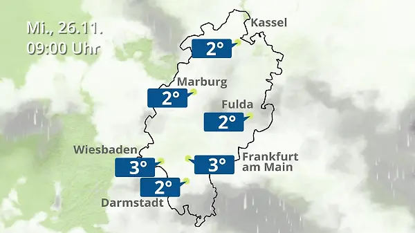 Hessen: Wie wird das Wetter?