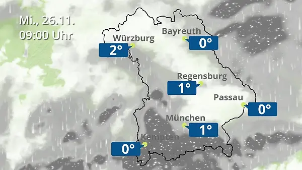Bayern: Wie wird das Wetter?
