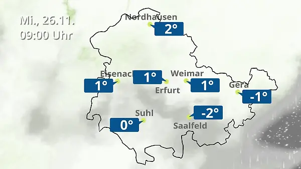 Thüringen: Wie wird das Wetter?