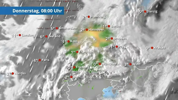 Nach kurzen Auflockerungen neuer Regen