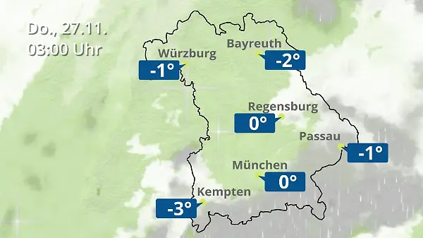 Bayern: Wie wird das Wetter?