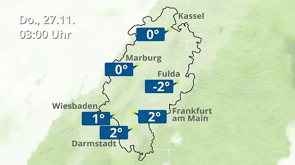 Hessen: Wie wird das Wetter?