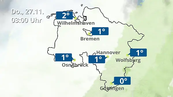 Bremen und Niedersachsen: Wie wird das Wetter?