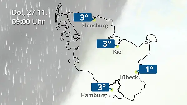 Hamburg, Schleswig-Holstein: Wie wird das Wetter?