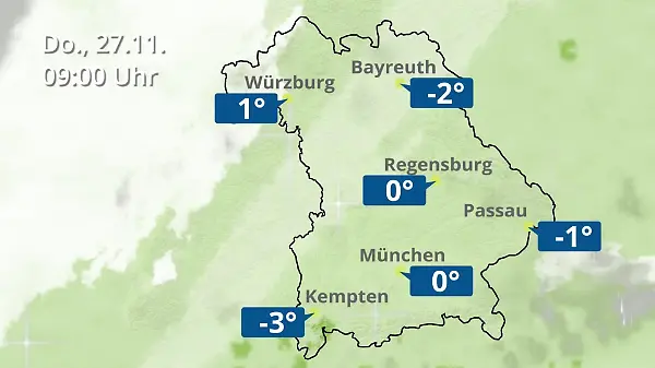 Bayern: Wie wird das Wetter?