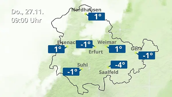 Thüringen: Wie wird das Wetter?