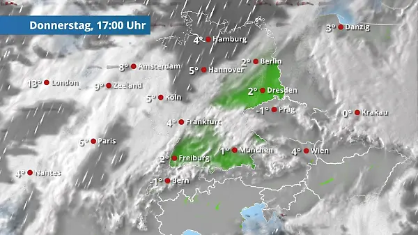 Neuer Regen zieht rein