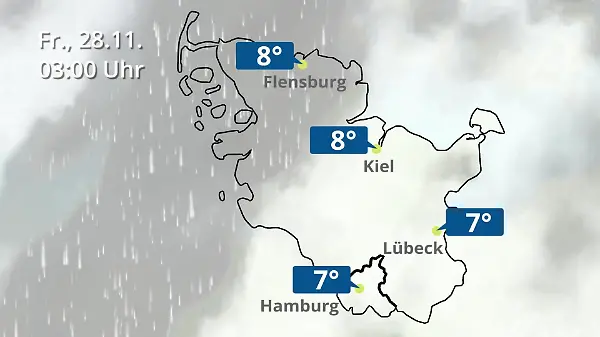 Hamburg, Schleswig-Holstein: Wie wird das Wetter?