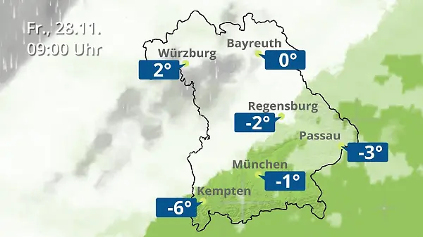 Bayern: Wie wird das Wetter?