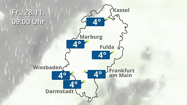 Hessen: Wie wird das Wetter?