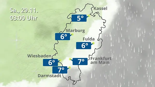 Hessen: Wie wird das Wetter?