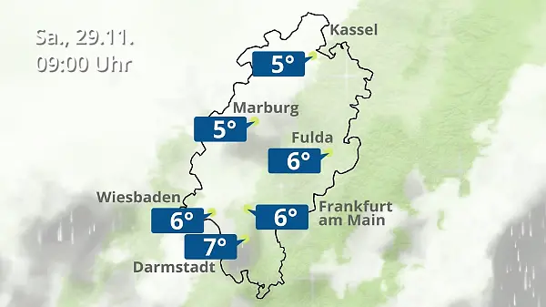 Hessen: Wie wird das Wetter?