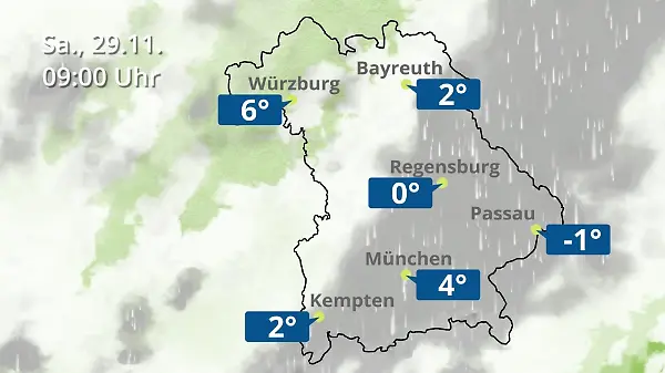 Bayern: Wie wird das Wetter?