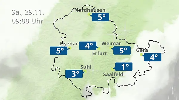 Thüringen: Wie wird das Wetter?