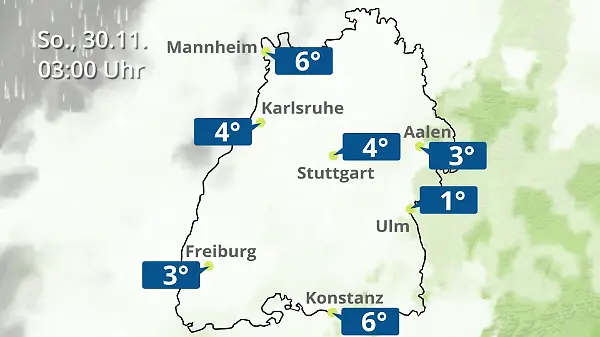Baden-Württemberg: Wie wird das Wetter?