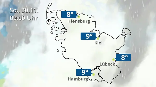 Hamburg, Schleswig-Holstein: Wie wird das Wetter?