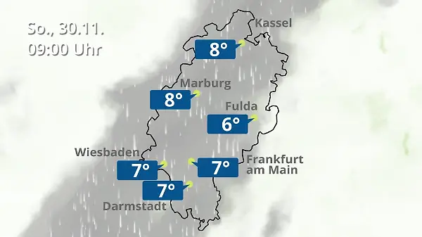 Hessen: Wie wird das Wetter?