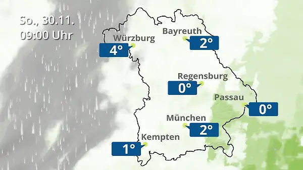 Bayern: Wie wird das Wetter?