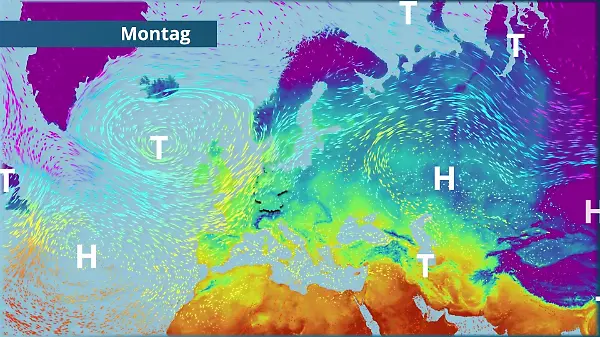 Milde Strömung aus Südwest verhindert kalten Winterstart