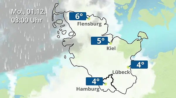 Hamburg, Schleswig-Holstein: Wie wird das Wetter?