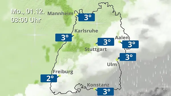 Baden-Württemberg: Wie wird das Wetter?