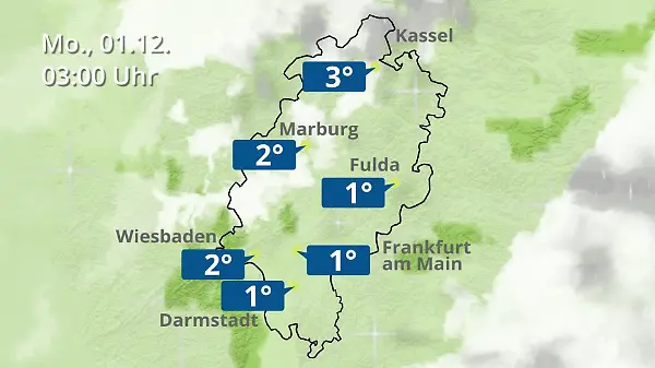 Hessen: Wie wird das Wetter?