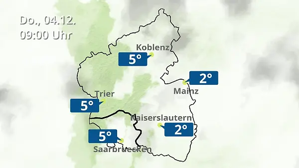 Rheinland-Pfalz, Saarland: Wie wird das Wetter?