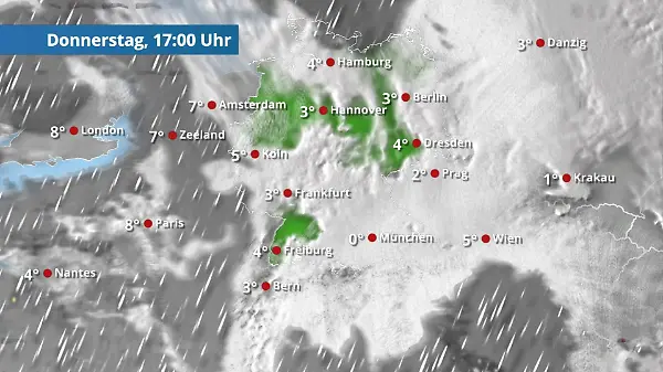 Trübe Aussichten, teils Regen