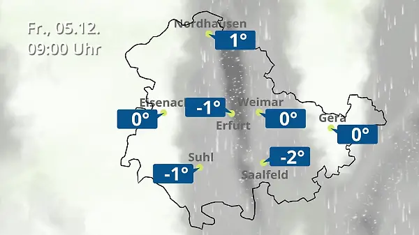 Thüringen: Wie wird das Wetter?